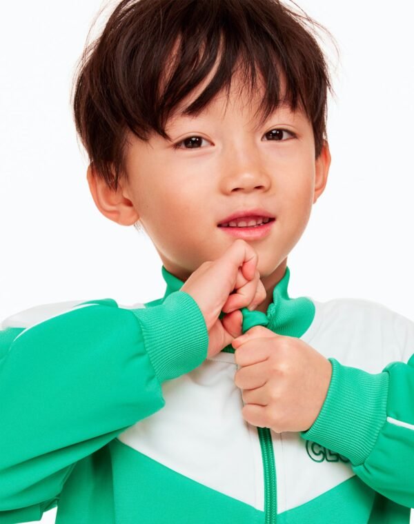 Block coloured track jacket